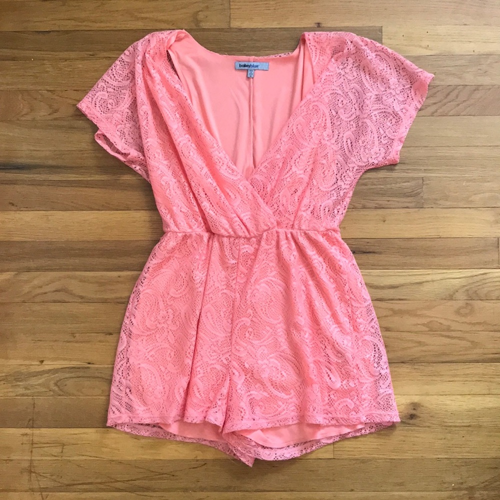 BAILEYBLUE Lace Romper